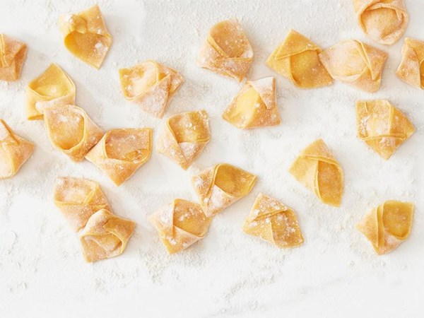 Homemade stuffed pasta