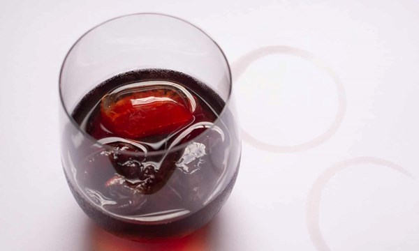 Homemade sweet vermouth