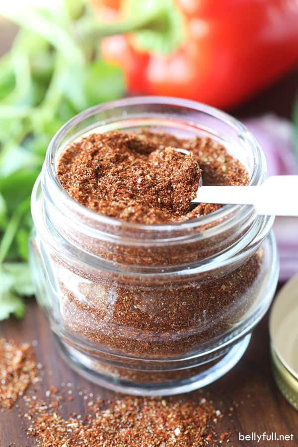 Homemade taco seasoning