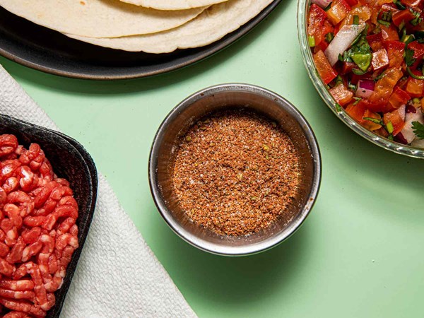 Homemade taco seasoning