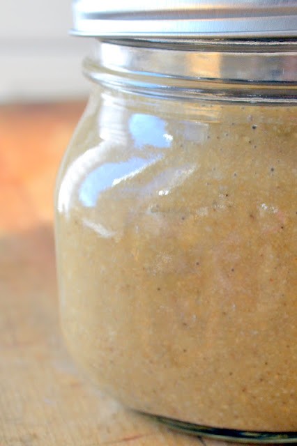 Homemade tahini