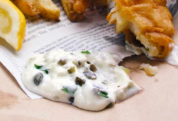 Homemade tartar sauce
