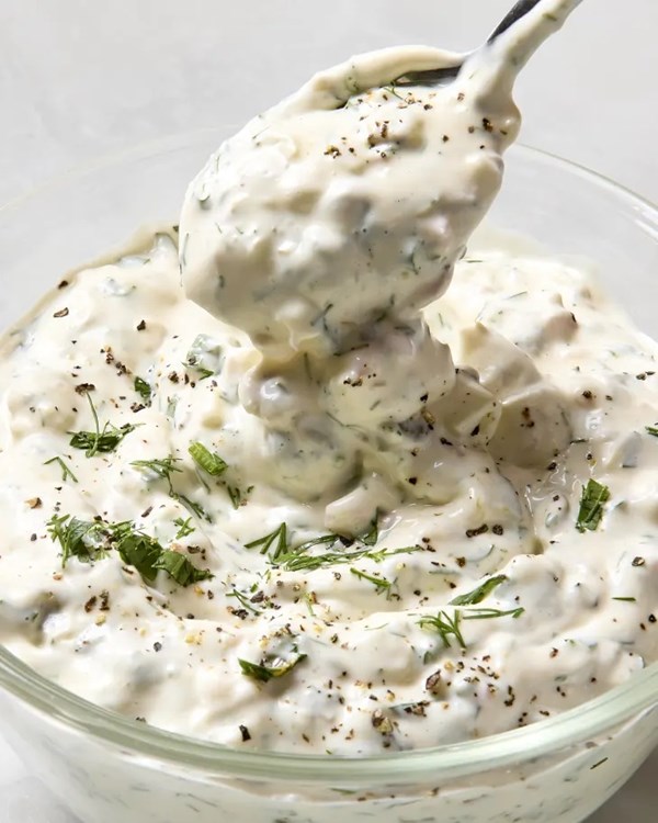 Homemade tartar sauce 