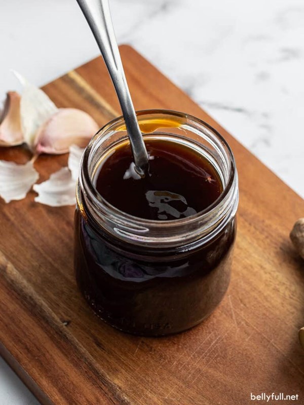 Homemade teriyaki sauce