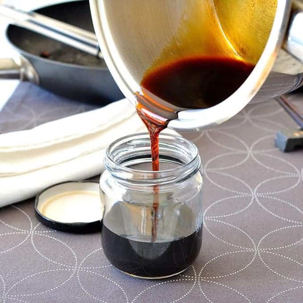 Homemade teriyaki sauce