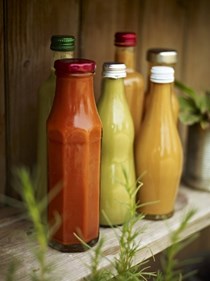 Homemade tomato ketchup