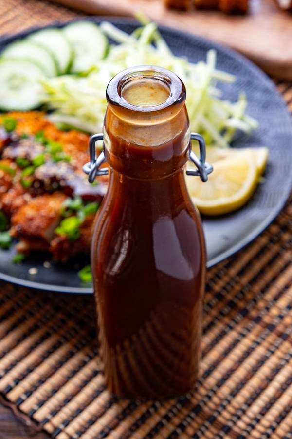 Homemade tonkatsu sauce