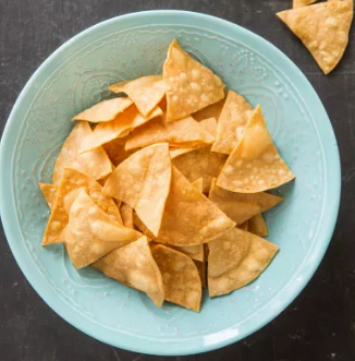 Homemade tortilla chips