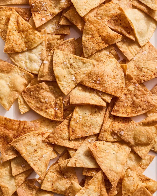 Homemade tortilla chips