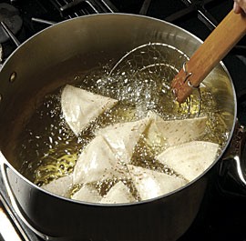 Homemade tortilla chips