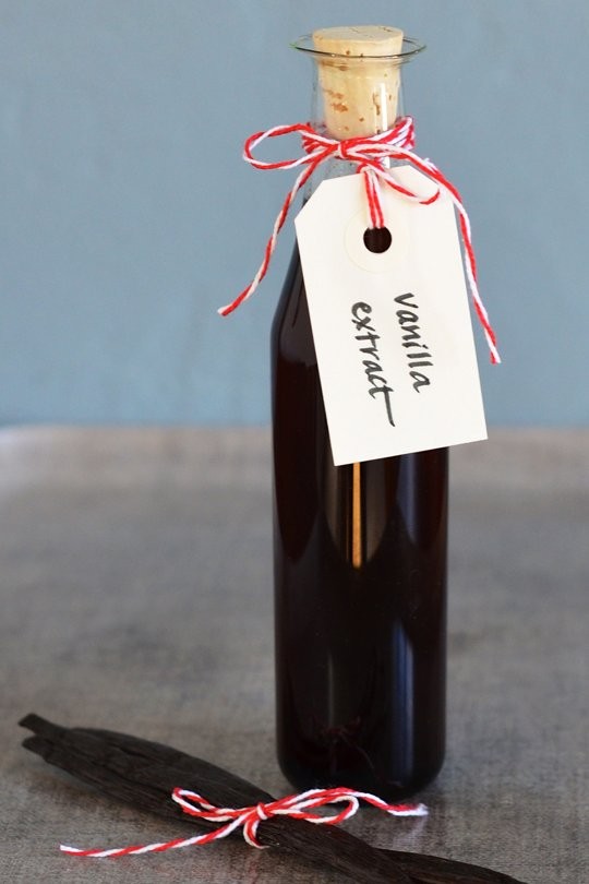 Homemade vanilla extract