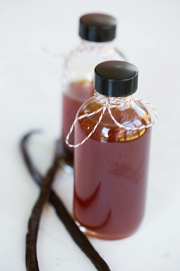 Homemade vanilla extract