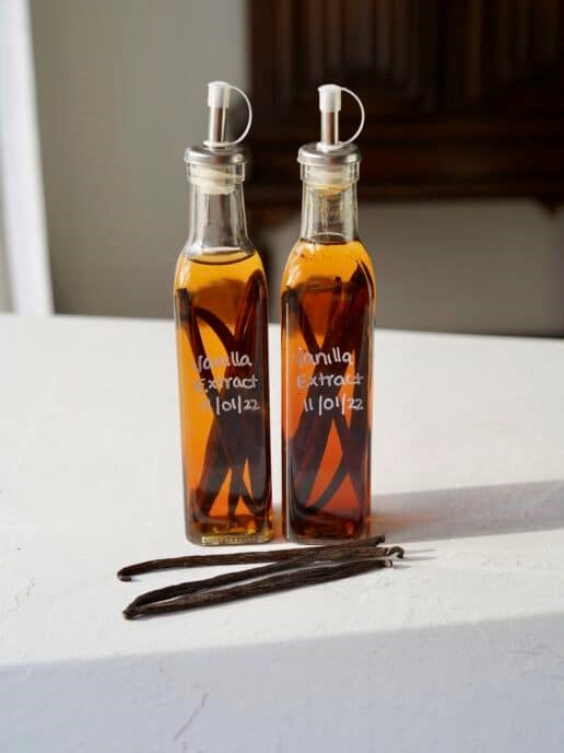 Homemade vanilla extract