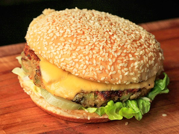 Homemade vegan burgers that don't suck
