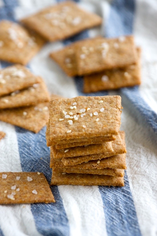 Homemade Wheat Thins