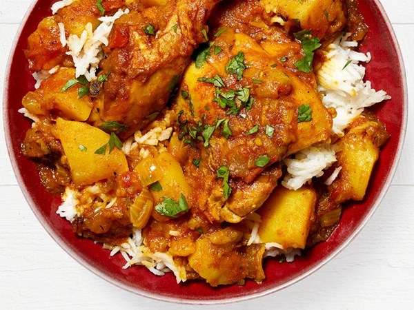 Homestyle chicken curry 