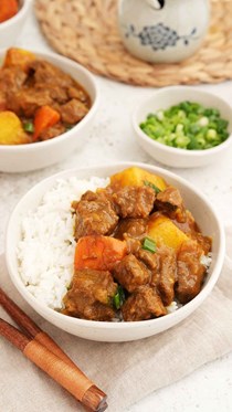 Homestyle Chinese beef curry