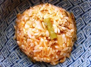 Homestyle kimchee rice