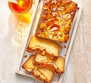 Honey & almond crunch loaf cake