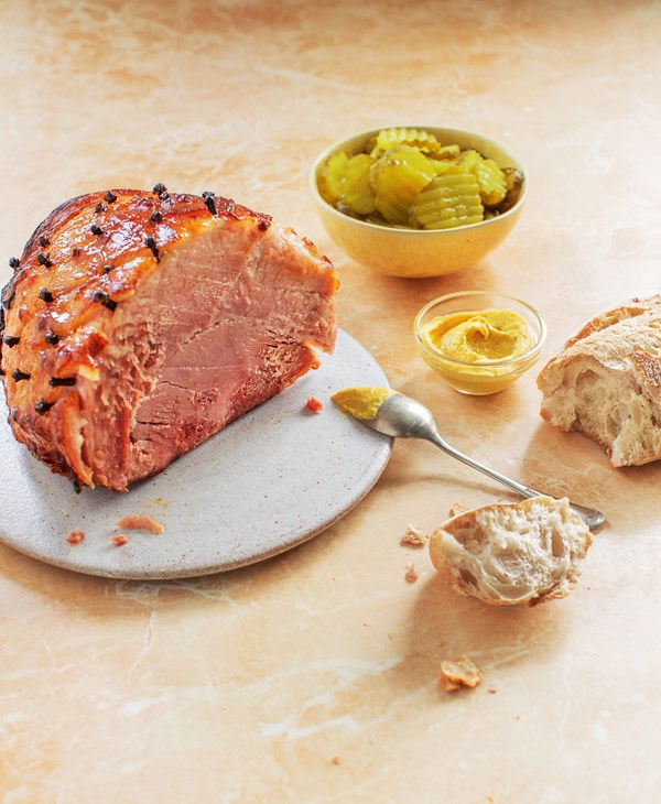 Honey & mustard ham in cider