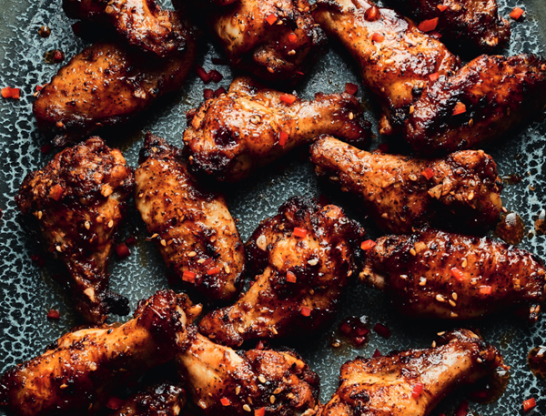 Honey & zaatar chicken wings