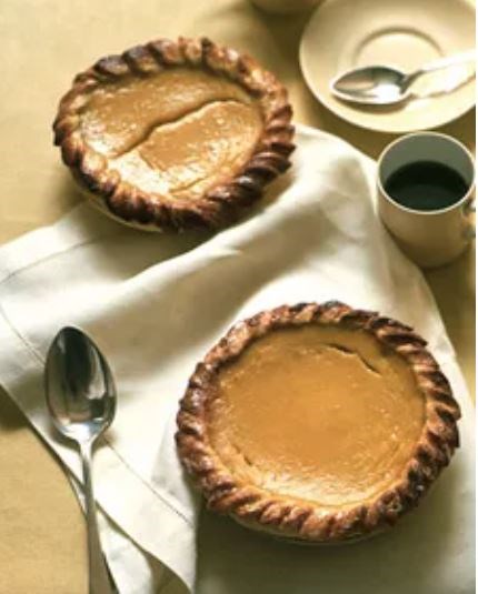 Honey acorn-squash pie