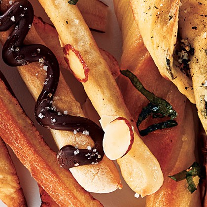 Honey-almond breadsticks