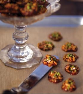 Honey almond brittle (Sohan asal)