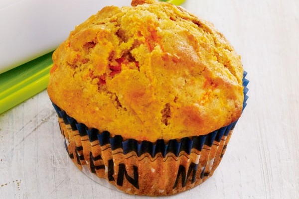 Honey and carrot muffins