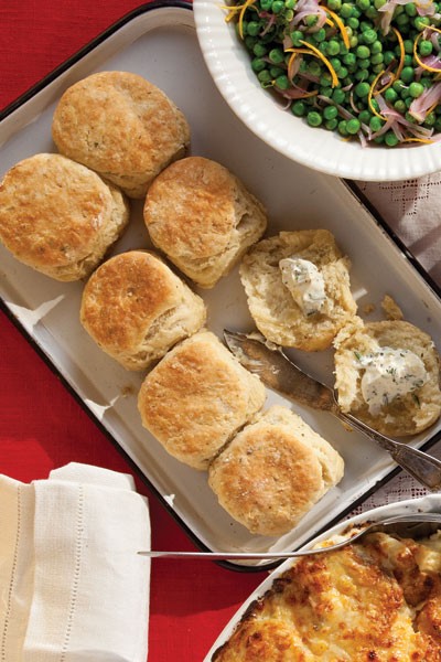 Honey and herb biscuits 