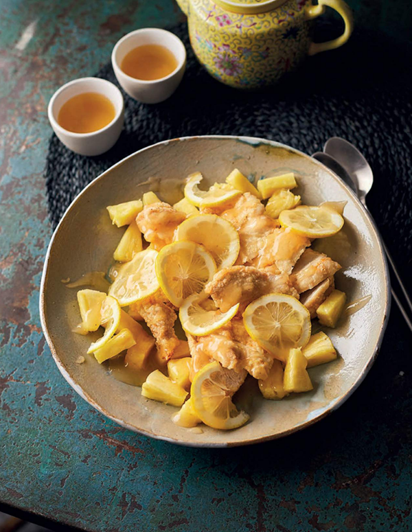 Honey and lemon chicken