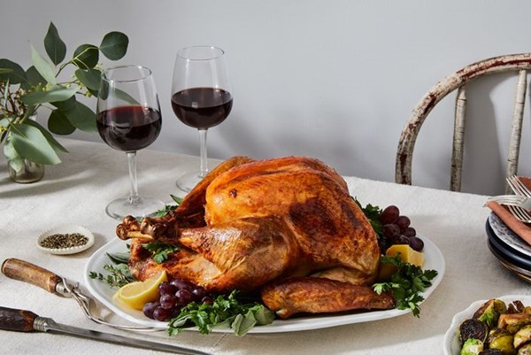  Honey and sage brined roast turkey 
