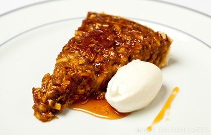 Honey and stout tart