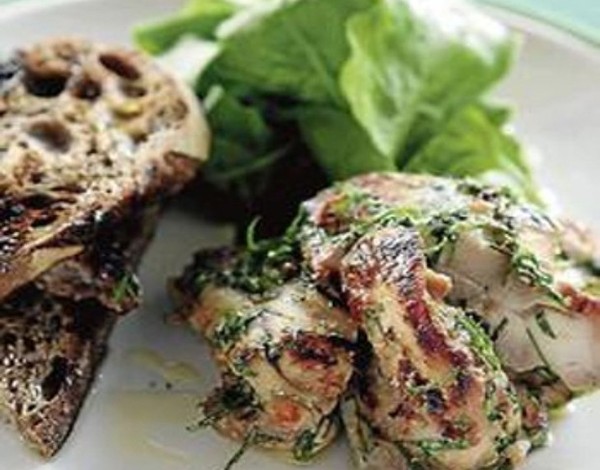 Honey and tahini marinade
