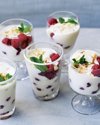 Honey-and-thyme custards