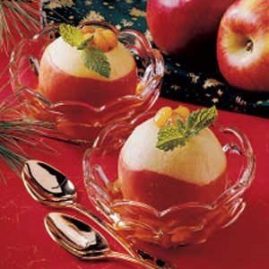 Honey baked apples 