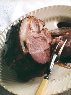 Honey-baked ham