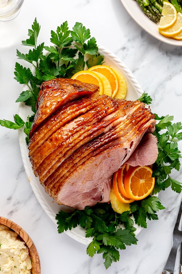 Honey baked spiral ham