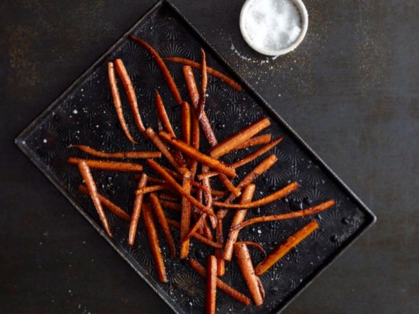 Honey-balsamic roasted carrots from 'The Glorious Vegetables of Italy' (Cook the Book)