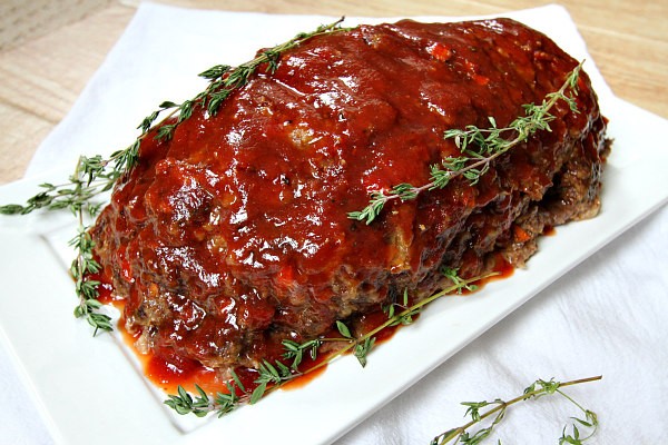 Honey barbecue sausage meatloaf
