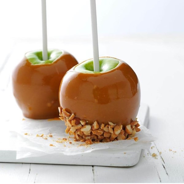 Honey caramel apples