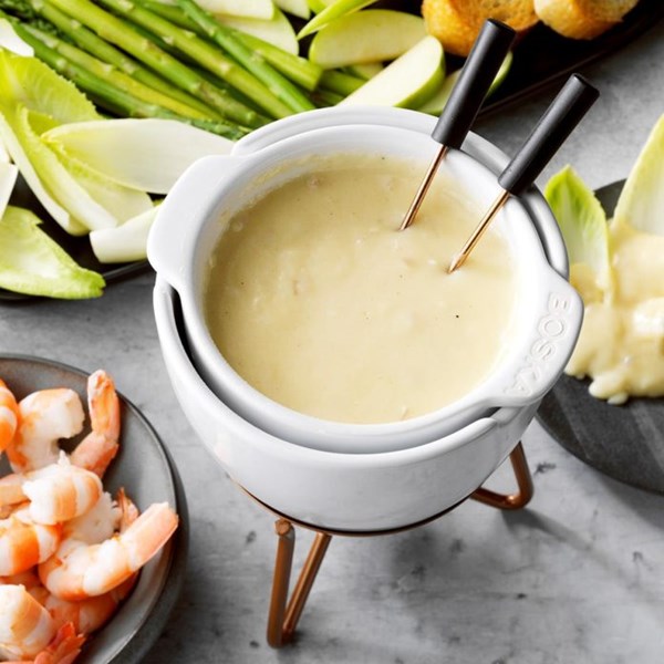 Honey Champagne fondue