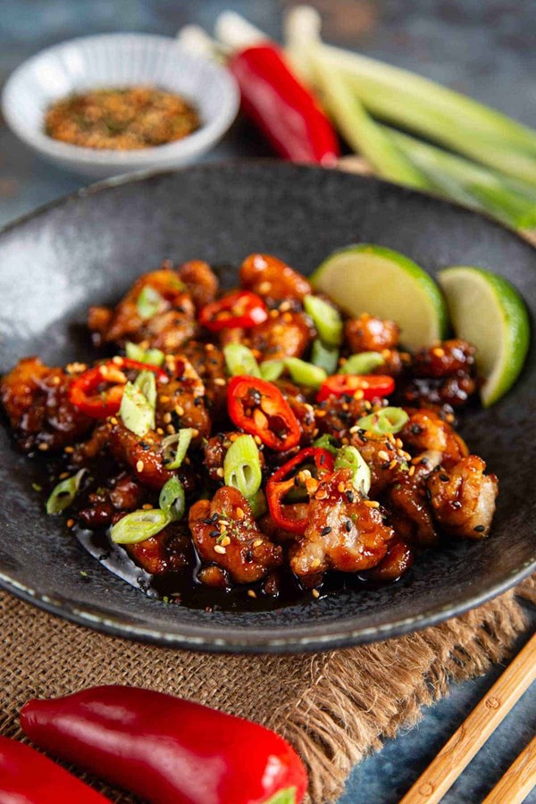 Honey chilli chicken