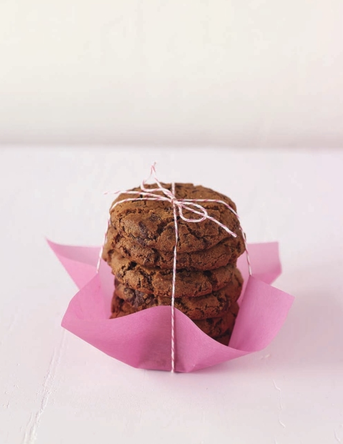 Honey chocolate chip cookies