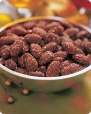 Honey crystal almonds