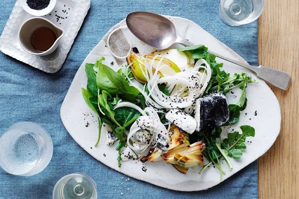 Honey daikon salad