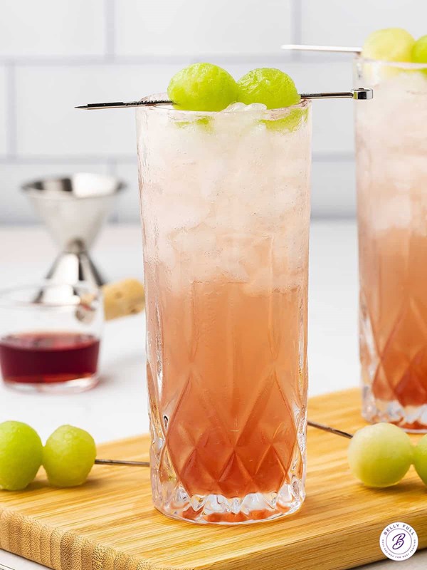 Honey deuce cocktail