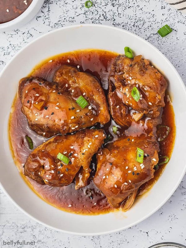 Honey garlic chicken