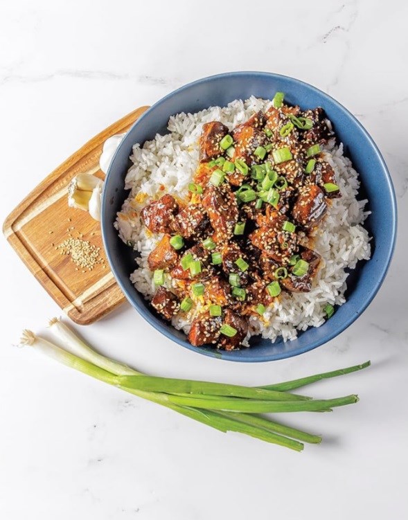 Honey garlic chicken 