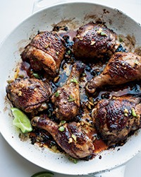 Honey-ginger chicken with lime